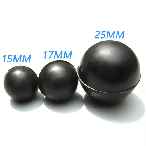 Bouncy black rubber - bouncy,