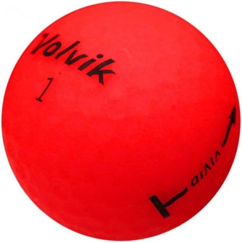 Volvik vivid red - used, golf
