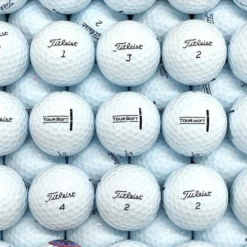 100 titleist tour soft used - titleist,