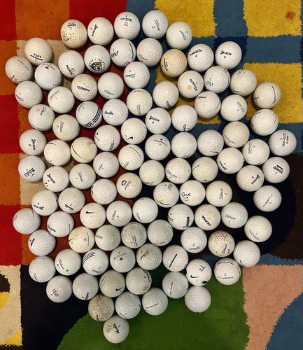 100 golf balls assorted - 100,
