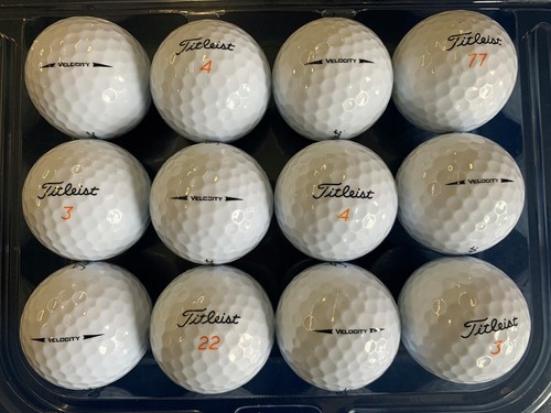100 aaaaa titleist velocity - titleist,