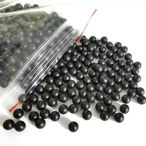 Black round solid - solid, ball
