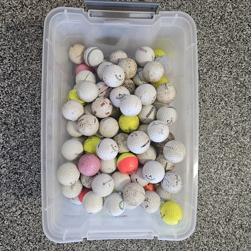 119 golf balls assorted brands - golf,