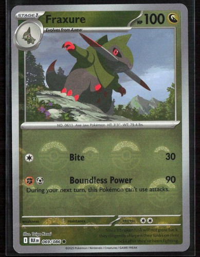 Pokemon fraxure poke ball - fraxure,