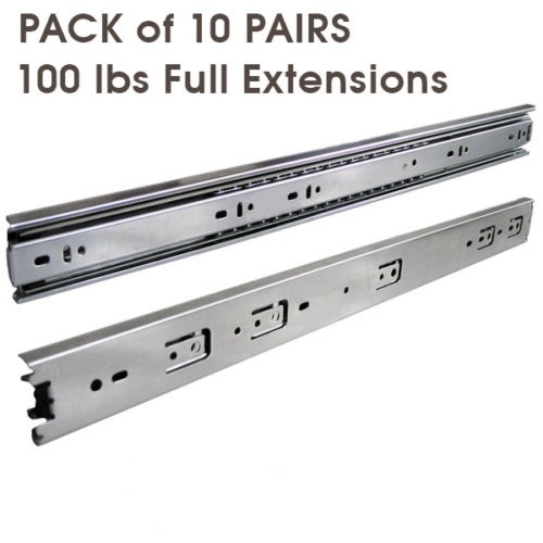 Pairs full extension - pairs, 100-lb