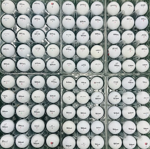 100 assorted wilson used - 100,