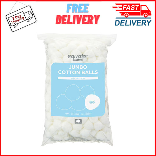 Equate jumbo cotton balls - jumbo,