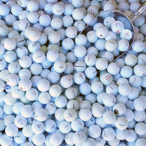 Lot 100 golf balls mixed - golf,