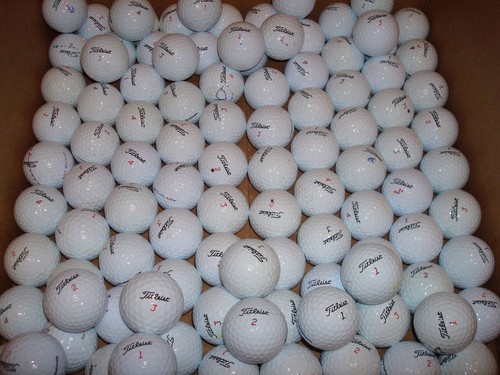 100 assorted titleist balls - titleist,