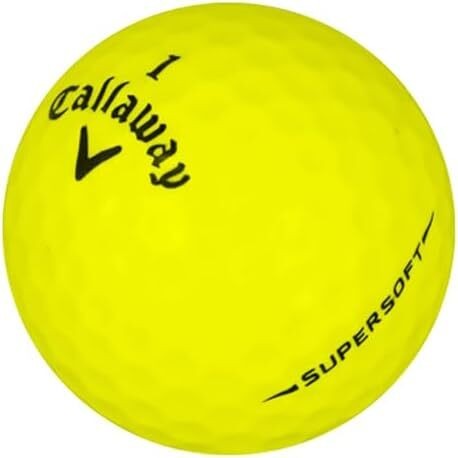 Callaway supersoft yellow used - callaway,