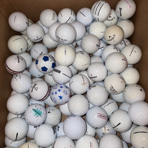 100 mixed used - mixed, balls