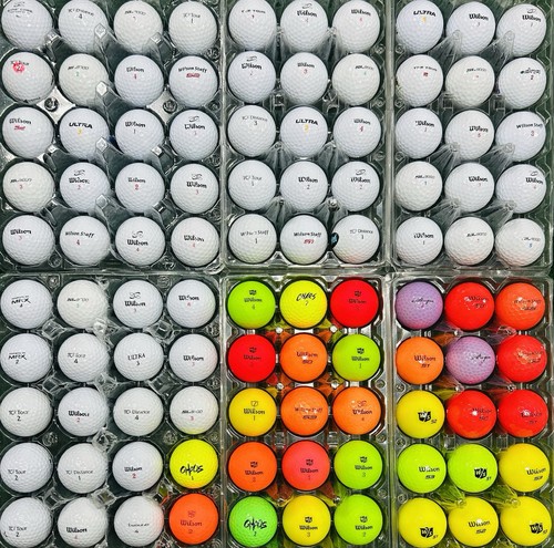100 assorted wilson used - (5a),